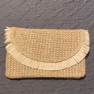 Small Faux Wicker Beachly Bag